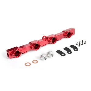 KIT GUIDA CARBURANTE AD ALTO FLUSSO PER NISSAN S13 SR20DET SR20 SILVIA Alimentazione laterale/ROSSO - Foto 1 di 2