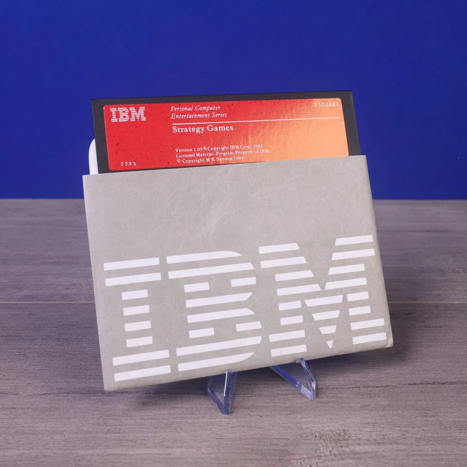 IBM Strategy Games 1.05 Floppy Disk Vintage - Image 1 of 1