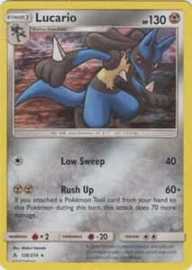 2x (SM10-126) Lucario (Rare Holo) Pokemon Unbroken Bonds Card # 126 - Picture 1 of 1