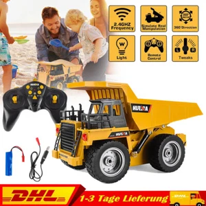 Ferngesteuerter Muldenkipper RC Kipper Dumper Kipplader Baufahrzeuge 1:18 4WD DE - Bild 1 von 24