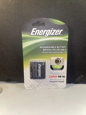 Batería de repuesto digital Energizer NB-6L para Canon PowerShot SX50015 y más Foto 1 de 2