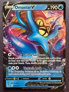 Omastar V 035/195 Swsh12: Espada y Escudo - Silver Tempest Holo - Imagen 1 de 2