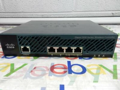 Cisco AIRCT-2504-K9 2504 2500 Series Wireless Lan Controller With  Power Adapter - Image 1 of 3