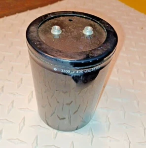 3300 MFD, 400VDC Capacitor - Picture 1 of 2