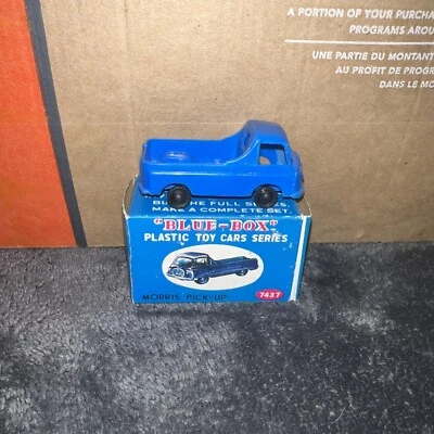 Azul - Caja Plástico You Cars Serie Morris Pick - Up (Nº 7437 Como Nuevo) Foto 1 de 3