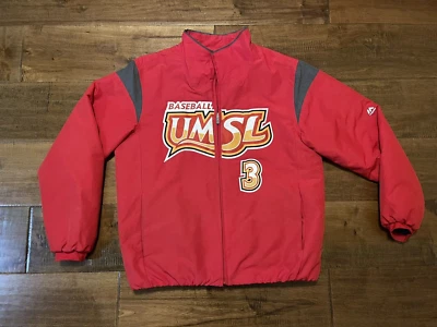 Abrigo Chaqueta UMSL Missouri - Equipo de Béisbol St Louis Tritons Emitido - Grande Para Hombre Foto 1 de 4