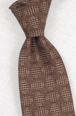 Banana Republic Taupe 4" Wide Silk Tie *Made In Italy* - Image 1 of 3