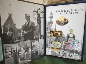 Disneyland A Walk In Walts Footsteps Pins LE Limited Edition Of 500 Set - Picture 1 of 1
