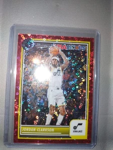 Jordan Clarkson Nba Hoops Premium Stock Red Disco /149 - Picture 1 of 2