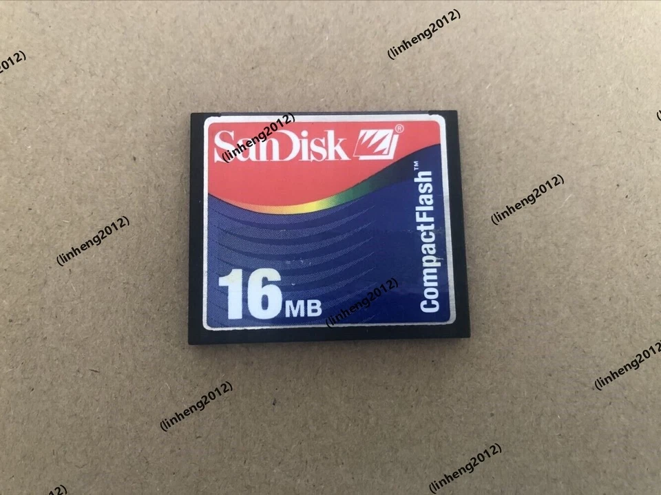 16MB  Sandisk  Compact Flash Card   CF Memory card  SDCFB - Image 1 of 2