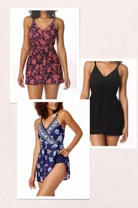 Traje de baño Lands' End para mujer UPF50 (Seleccionar talla, negro) - Imagen 1 de 9