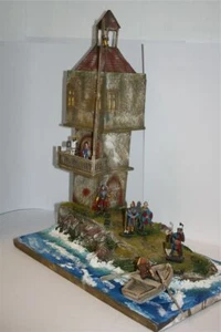 70756 Signal, Leuchtturm Bärensee, Mittelalter, zu 7cm Sammelfiguren, Fertigmod. - Picture 1 of 5