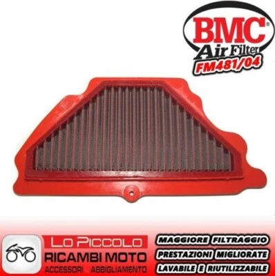 Filtro de aire BMC para Kawasaki ZX-6R Ninja 2007 2008 deportivo lavable Foto 1 de 2