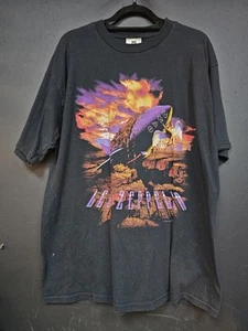 Vintage Led Zeppelin 1994 Double Sided Concert Tour Band T-Shirt XL Winterland - Picture 1 of 5