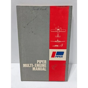 Piper Multi Engine Manual 1st Edition 1974 Jeppesen & Co Aviation Pilot Training - Bild 1 von 7