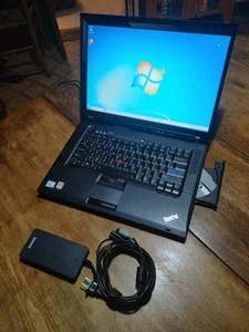 Lenovo ThinkPad R500 Laptop C2D P8400 / 8GB RAM / 120GB SSD / WIN 7 / read desc. - Picture 1 of 12