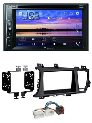 Pioneer Bluetooth 2DIN USB DVD DAB MP3 Autoradio für Kia Optima (ab 2012) - Bild 1 von 4