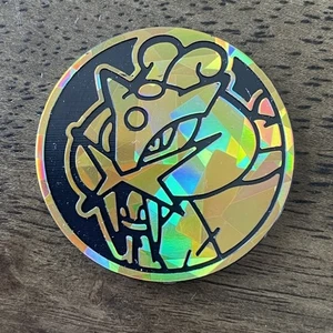 Pokemon TCG - Raikou Standard Coin - Cracked Ice - Gold - Bild 1 von 2