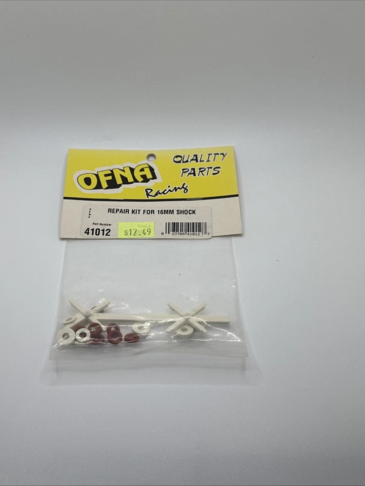 OFNA RACING 41012 REPAIR KIT FOR 16MM SHOCK  OPEN PACK MISSING PARTS - Image 1 of 1
