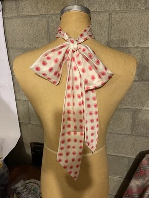 Jim Henson Muppets Disney Fozzie Rosa Lunares Seda Corbata Bufanda Foto 1 de 2