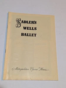 Sadler's Wells Ballet Metropolitan Opera House 1950 Program Illustrated - Bild 1 von 8