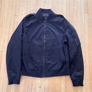 Banana Republic Blue Heritage Jacke wasserabweisend blau Reißverschluss Herren M - Bild 1 von 10