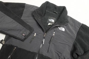 Chaqueta Denali De Colección The North Face Para Hombre Pequeña Negra Polar Cremallera Axilas - Imagen 1 de 9