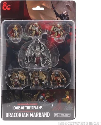 Миниатюрные фигурки WizKids D&D Icons of The Realms Draconian Army  - Изображение 1 из 4