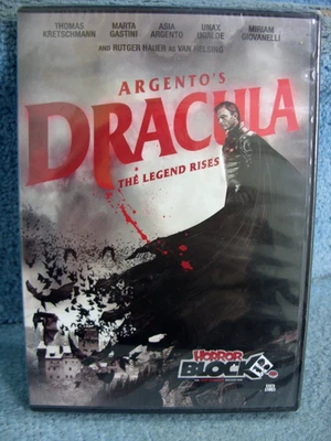 Argento's Dracula UNCUT 110mins (DVDR1) 2012 Thomas Kretschmann 110mins+Extras - Image 1 of 4