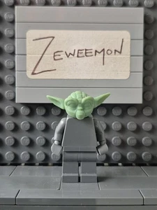 Yoda Head sin impresión Lego Star Clone Star Wars minifigura figura  - Imagen 1 de 2