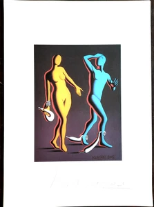 Mark Kostabi - 70x50 cm - Limitierte Auflage - Nr.14/50 - Bild 1 von 3