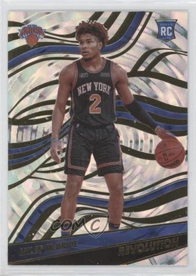 2021-22 Panini Revolution Rookies Fractal Miles McBride #116 Rookie RC - Image 1 of 2