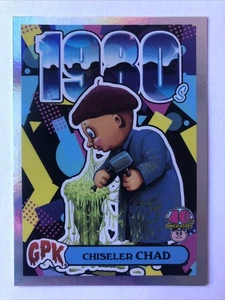 Garbage Pail Kids 40th Anniversary 2025 GPK Eras 1980s Chiseler Chad ERA 5 - Picture 1 of 2