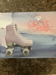 Hermosos patines rosa Circle Society para dama talla 9. ¡Sellado de fábrica! - Imagen 1 de 8