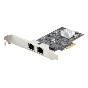 StarTech.com 2-Port 2.5Gbps NBASE-T PCIe Network Card, Intel I225-V, Dual-Port C - Picture 1 of 7