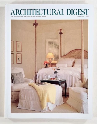 1995 Apr ARCHITECTURAL DIGEST William Goldman classic penthouse ASPEN BOLD HOME - Image 1 of 4