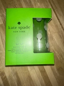 Kate Spade Lenox Pearl Place Dot stiellose 6 Unzen Champagnerflöten, 2er Set - Bild 1 von 3