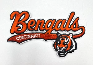 Parche parche parche del equipo de fútbol americano de la NFL Cincinnati Bengals para planchar EE. UU. - Imagen 1 de 3