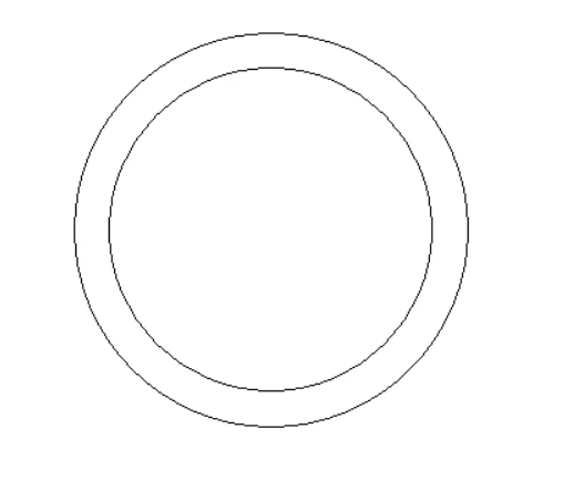 5 x 112mm (external diameter) x 92mm (internal diameter) circle hoops - Image 1 of 1