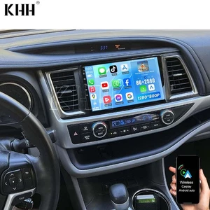 8+256G For 2015-2019 Toyota Highlander Carplay Car Stereo Radio Android 13.0 GPS - Picture 1 of 19