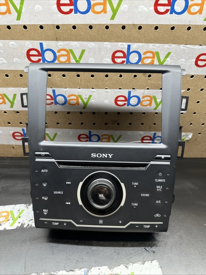 Ford Fusion 2013-2015 radio cara aire acondicionado calefacción panel de control climático Foto 1 de 4