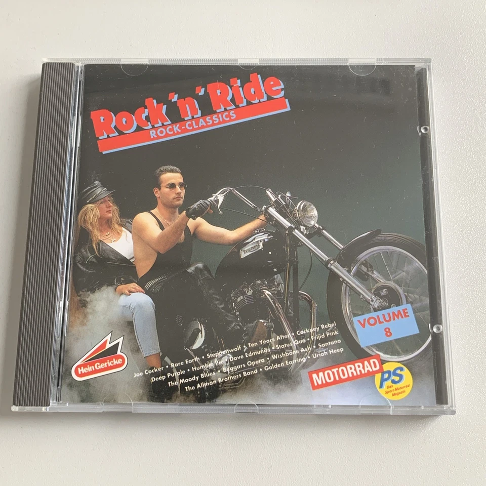 CD Rock n Ride Classics Vol. 8 Deep Purple Golden Earring Uriah Heep Santana - Bild 1 von 4