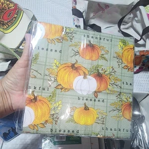 BROTHER SISTER NWT 50 CT FALL PARTY NAPKINS 2013 - Picture 1 of 2