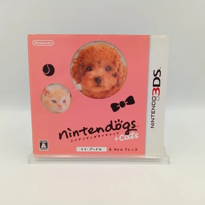 Nintendogs + Cats Toy Poodle & New Friends Nintendo 3DS Japan Complete - Image 1 of 4