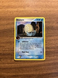 Pokemon EX Power Keepers - Omanyte - Non Holo Common - 56/108 - LP - Picture 1 of 2