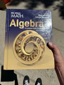 Big Ideas Math Algebra 1 A Common Core Curriculum 2019 edition - Foto 1 di 6