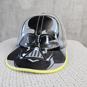 Disneyland Darth Vader Baseball Cap One Size Fit Grey Yellow Trim - Picture 1 of 11
