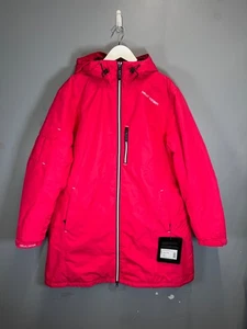 Helly Hansen Women’s Long Belfast Winter Jacket XXXL UK 18-20 Pink Waterproof - Picture 1 of 11