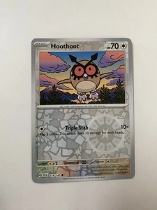 Hoothoot 114/142 Sv07: Stellar Crown Reverse Holo - Picture 1 of 6