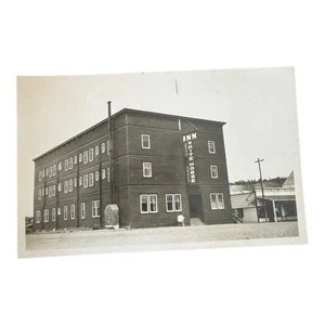 c1930's White Horse Inn Hotel White Horse Yukon Canada RPPC Photo Postcard - Picture 1 of 2